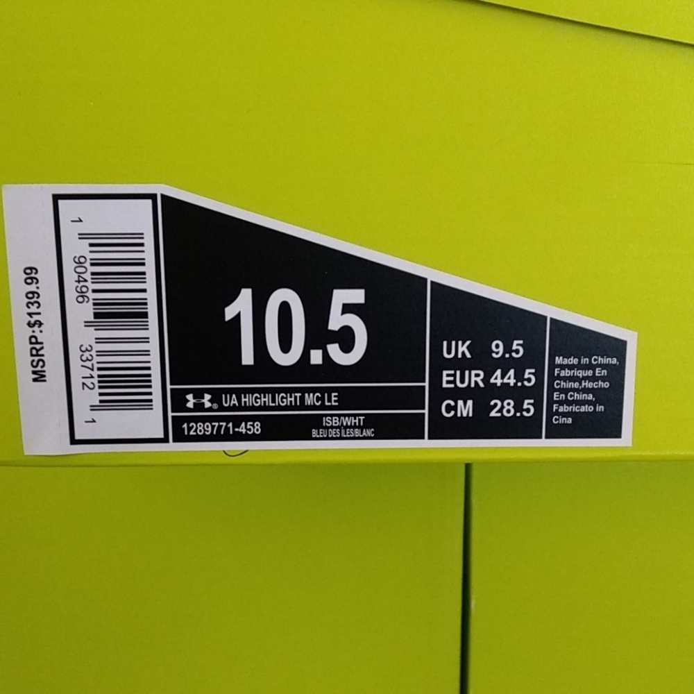 Under Armour Highlight MC LE Men's Football Cleats - Picture 8 of 8